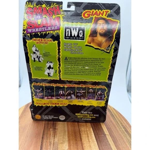 1999 Battle of the Giants & 1999 Smash & Slam Giant with Rey Mysterio - Picture 6 of 7